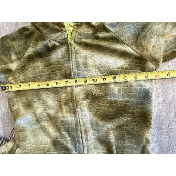 Imagination Workshop Toddler dragon costume Full front zip Hood  tail 2-3-4yrs. - Picture 8 of 14